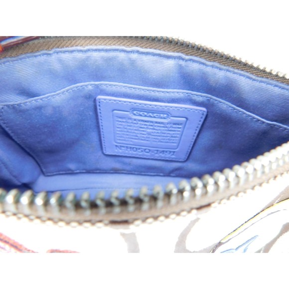 COACH Y2K Limited Edition Signature Fish Coral Applique Mini Baguette - Picture 10 of 12